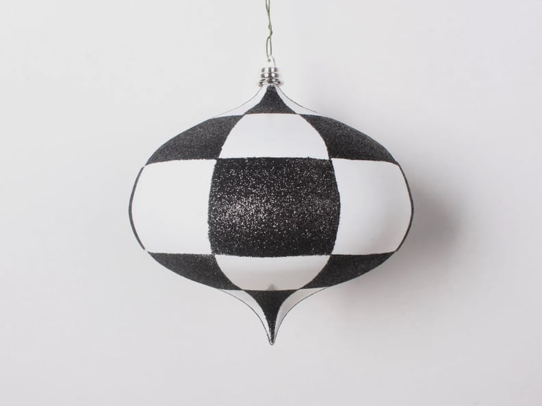A Quirky Twist: Black and White Kismet Ornament