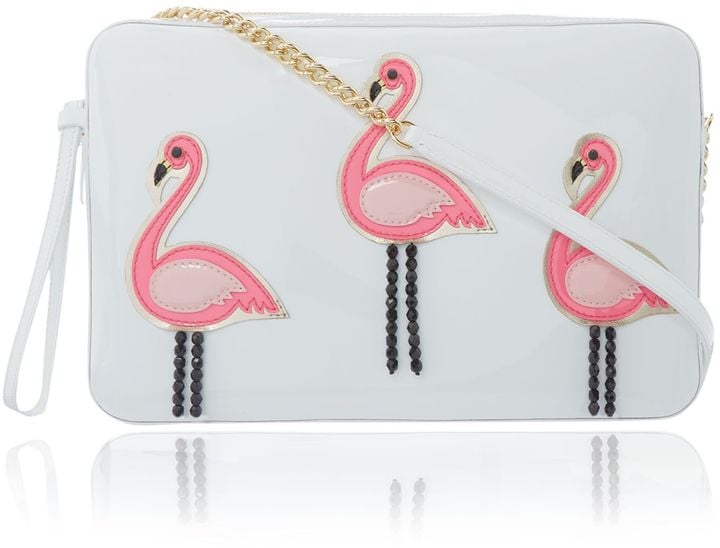 Moschino Cheap & Chic Flamingo Clutch
