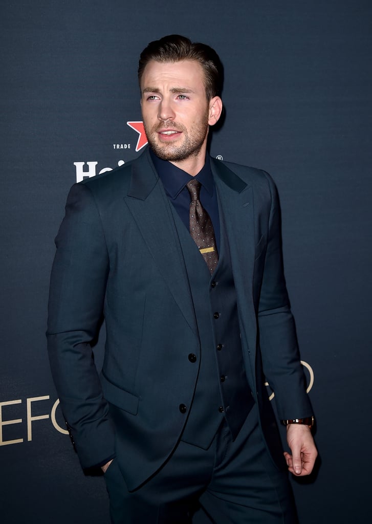 Chris Evans at LA Before We Go Premiere 2015 | Pictures