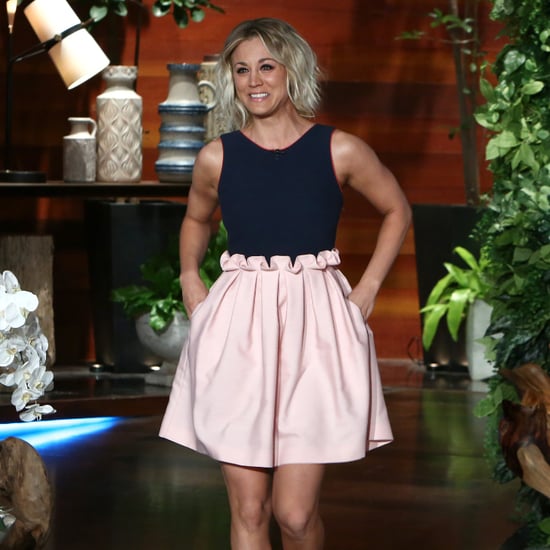 Kaley Cuoco's Dress on Ellen 2016