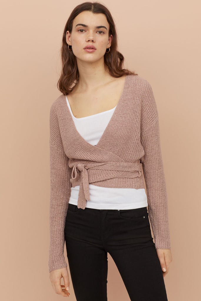 Short Wrapover Cardigan