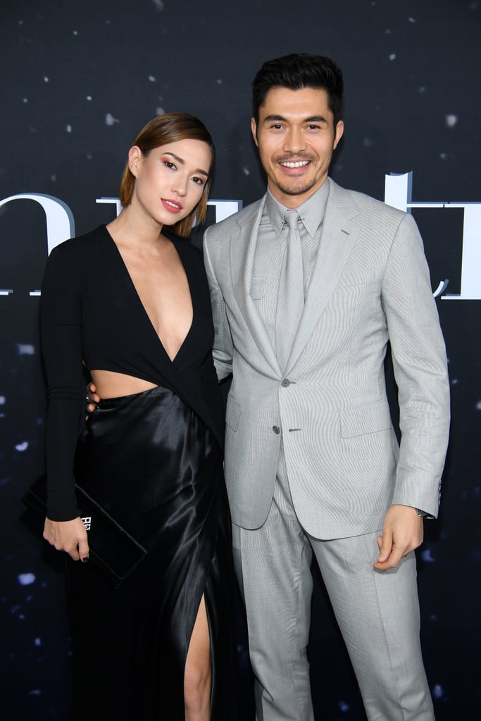 Liv Lo and Henry Golding at the Last Christmas Premiere