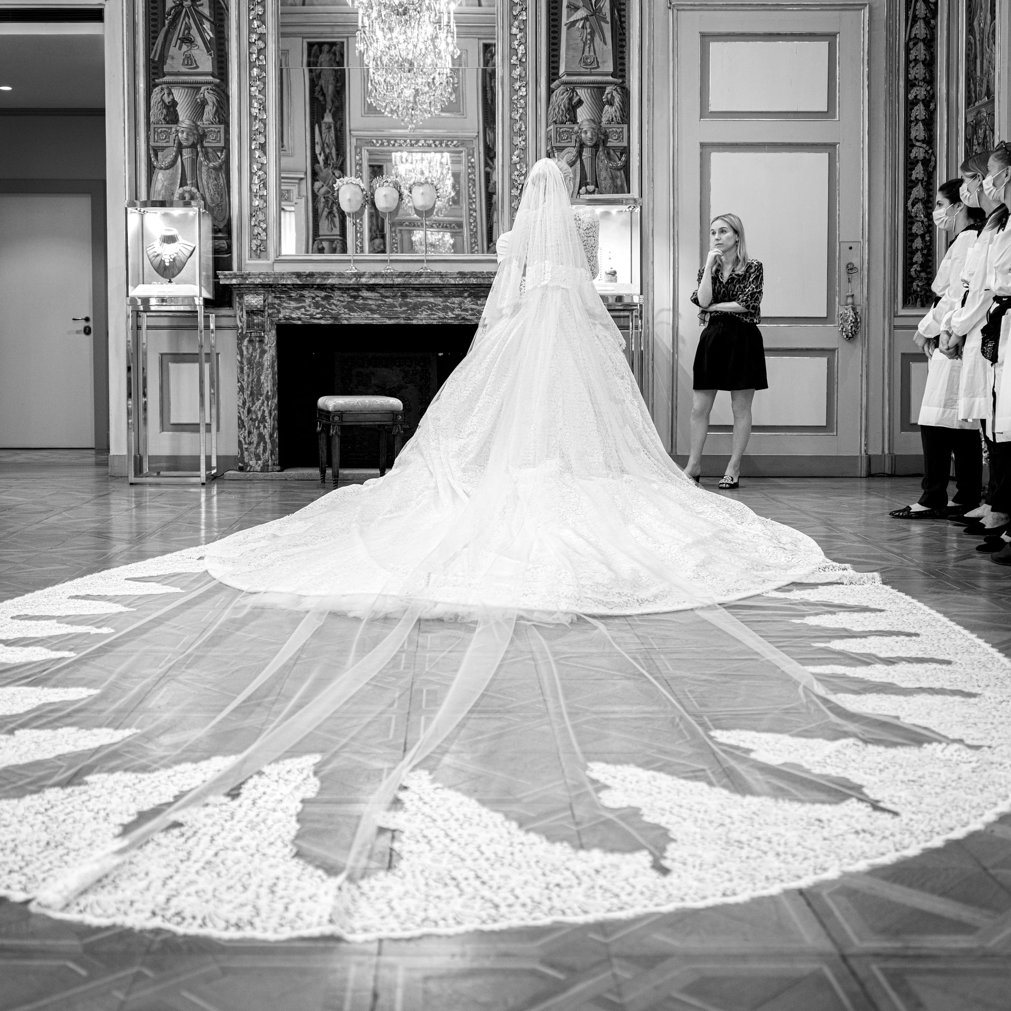 Watch Lady Kitty Spencer Try on Her Dolce Gabbana Wedding