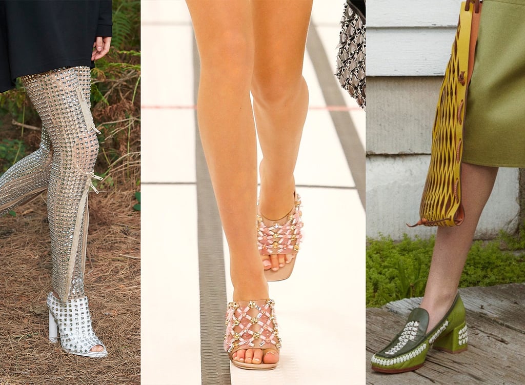 Spring 2021 Shoe Trend: Studded and Embellished