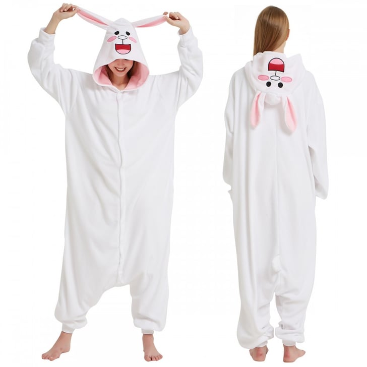 White Rabbit Onesie Best Onesies For Adults to Wear on Halloween 2020 POPSUGAR Fashion