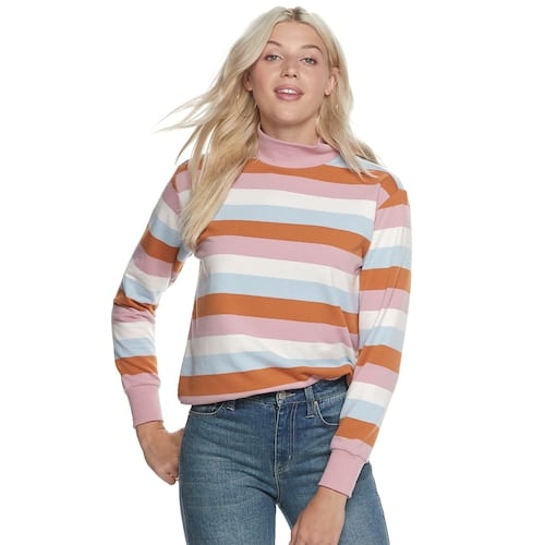 POPSUGAR Mock Neck Pullover