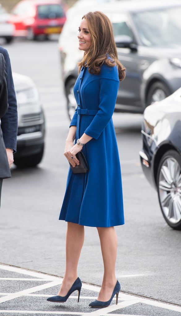 Kate Middleton Blue Eponine Dress November 2018