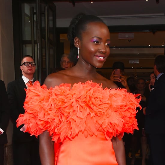 Lupita Nyong'o Rainbow Eye Shadow at the 2017 Met Gala