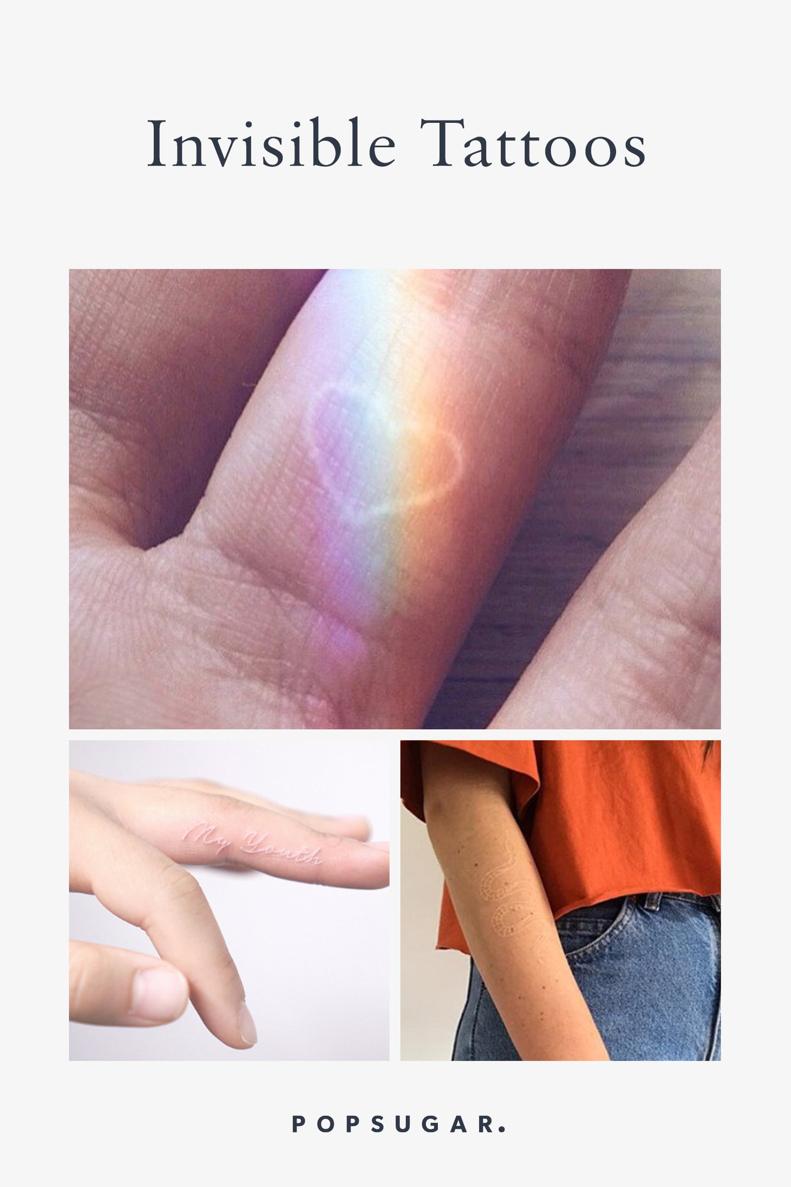 Invisible Tattoos POPSUGAR Beauty