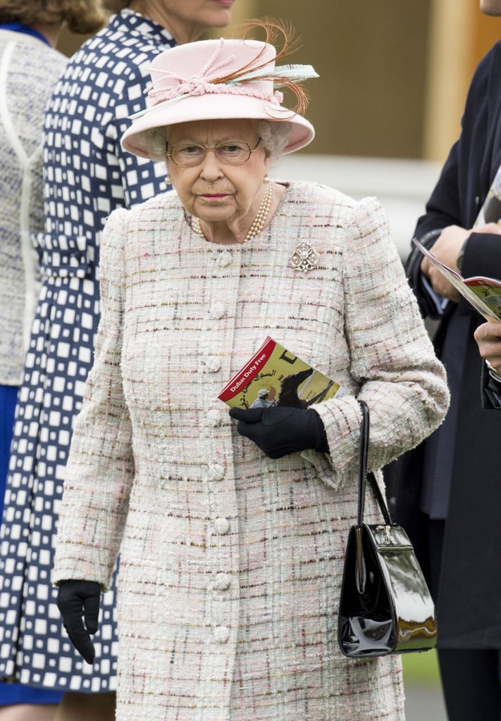 Queen Elizabeth II at Newbury Racecourse on Birthday 2017