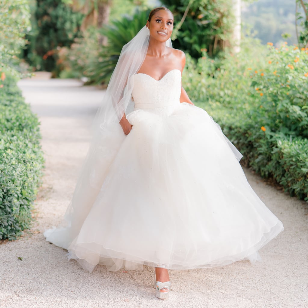 See Issa Rae s 2 Vera Wang Haute Wedding Dresses POPSUGAR