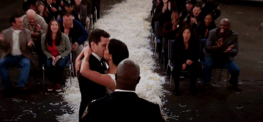 Their First Kiss as Husband and Wife