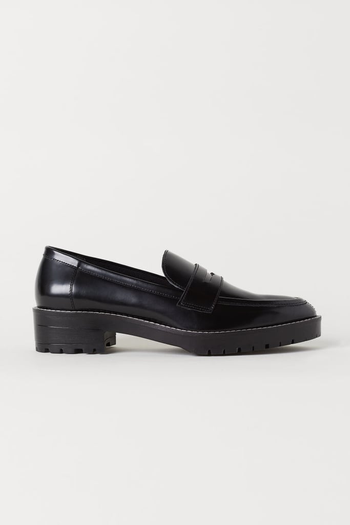 Leather Loafers