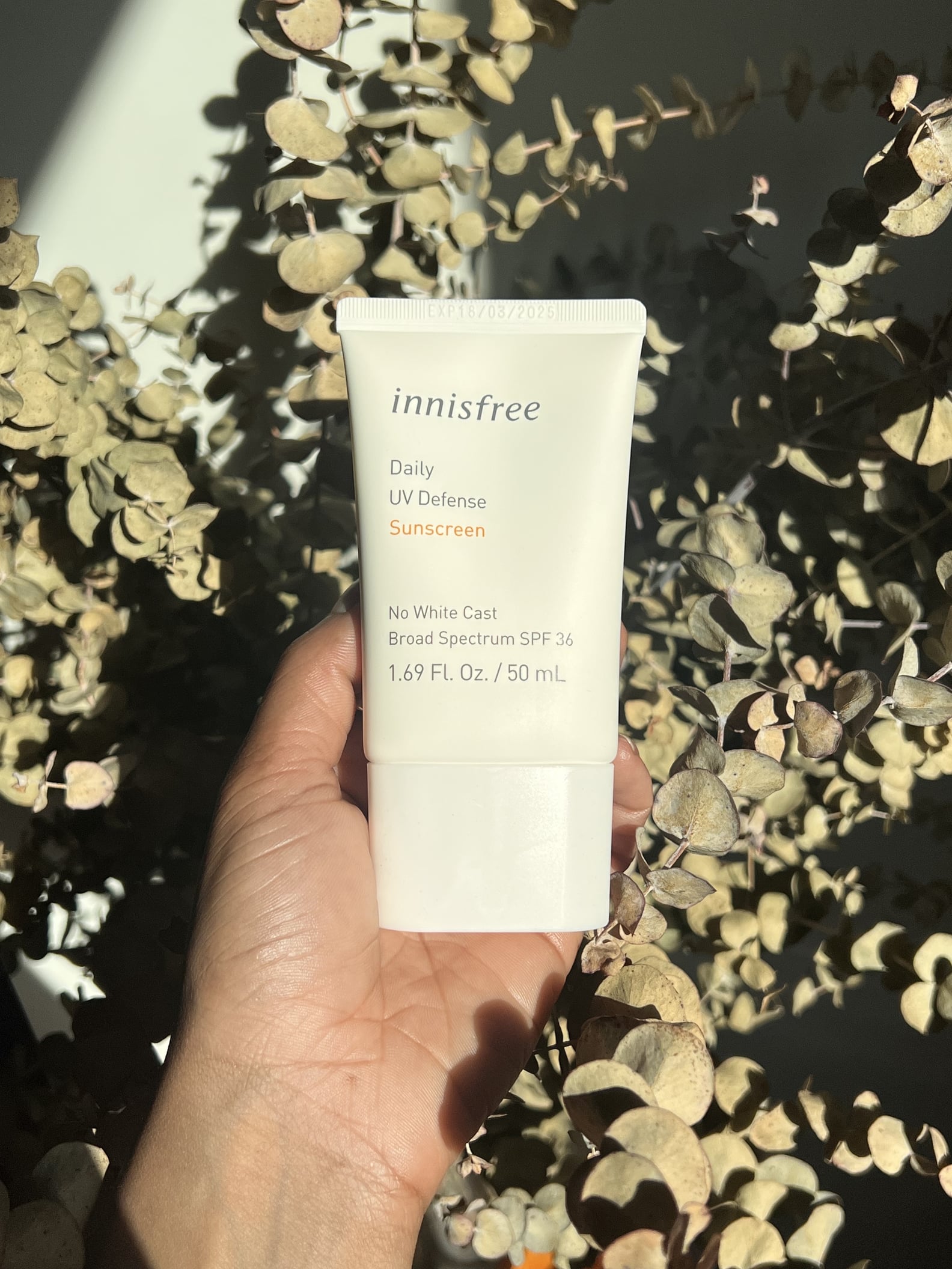 Innisfree Daily UV Defense Sunscreen Review With Photos POPSUGAR Beauty