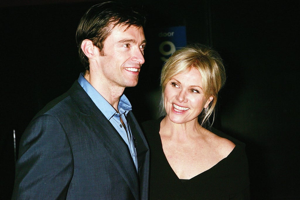 In August 2006, the pair posed for the cameras after the opening night of Hugh's The Boy From Oz in Sydney.