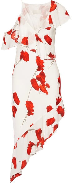 Have some fun in this asymmetrical Michelle Mason One-Shoulder Floral-Print Voile Dress ($655).