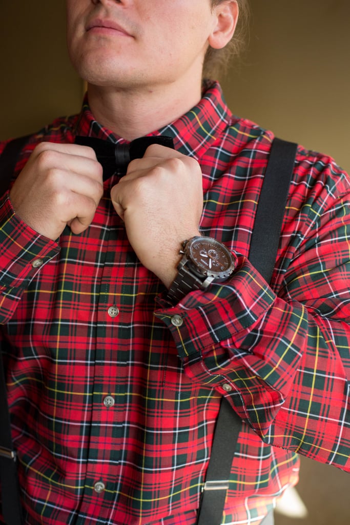 Plaid Holiday Wedding
