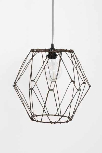 wire pendant shade