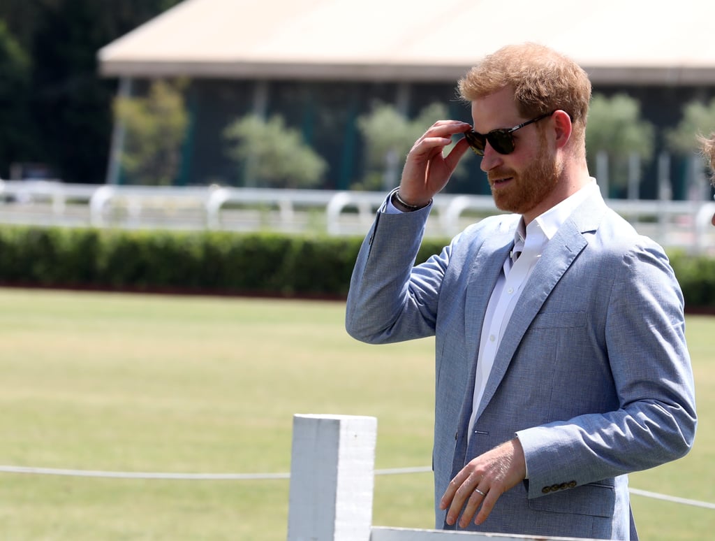 Prince Harry at Charity Polo Match in Rome May 2019