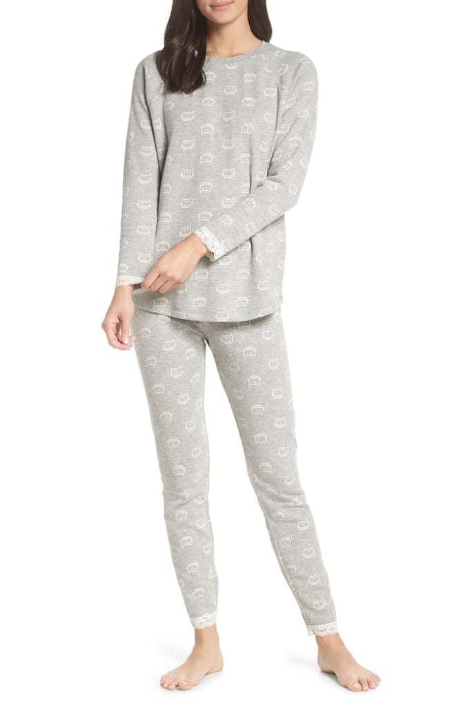 Something Navy Thermal PJs For Mom