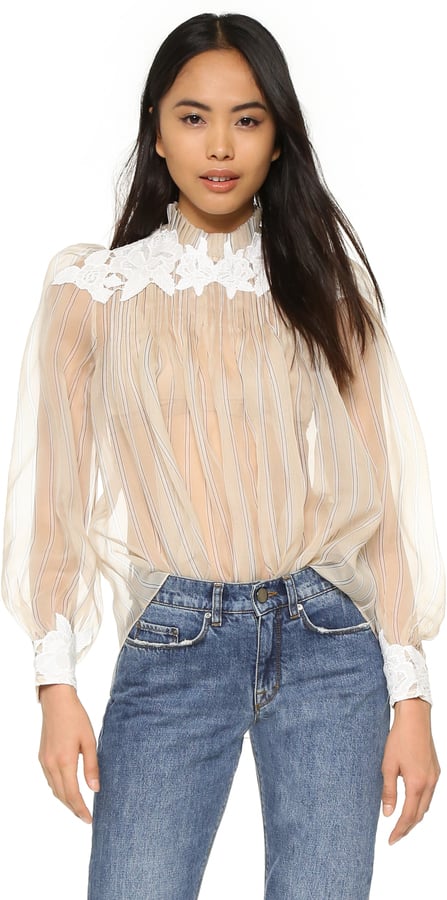 Zimmermann Mischief Rosette Blouse ($830)