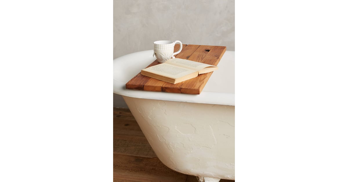 Anthropologie Peg & Awl Vestige Bathtub Caddy Cozy Gifts POPSUGAR