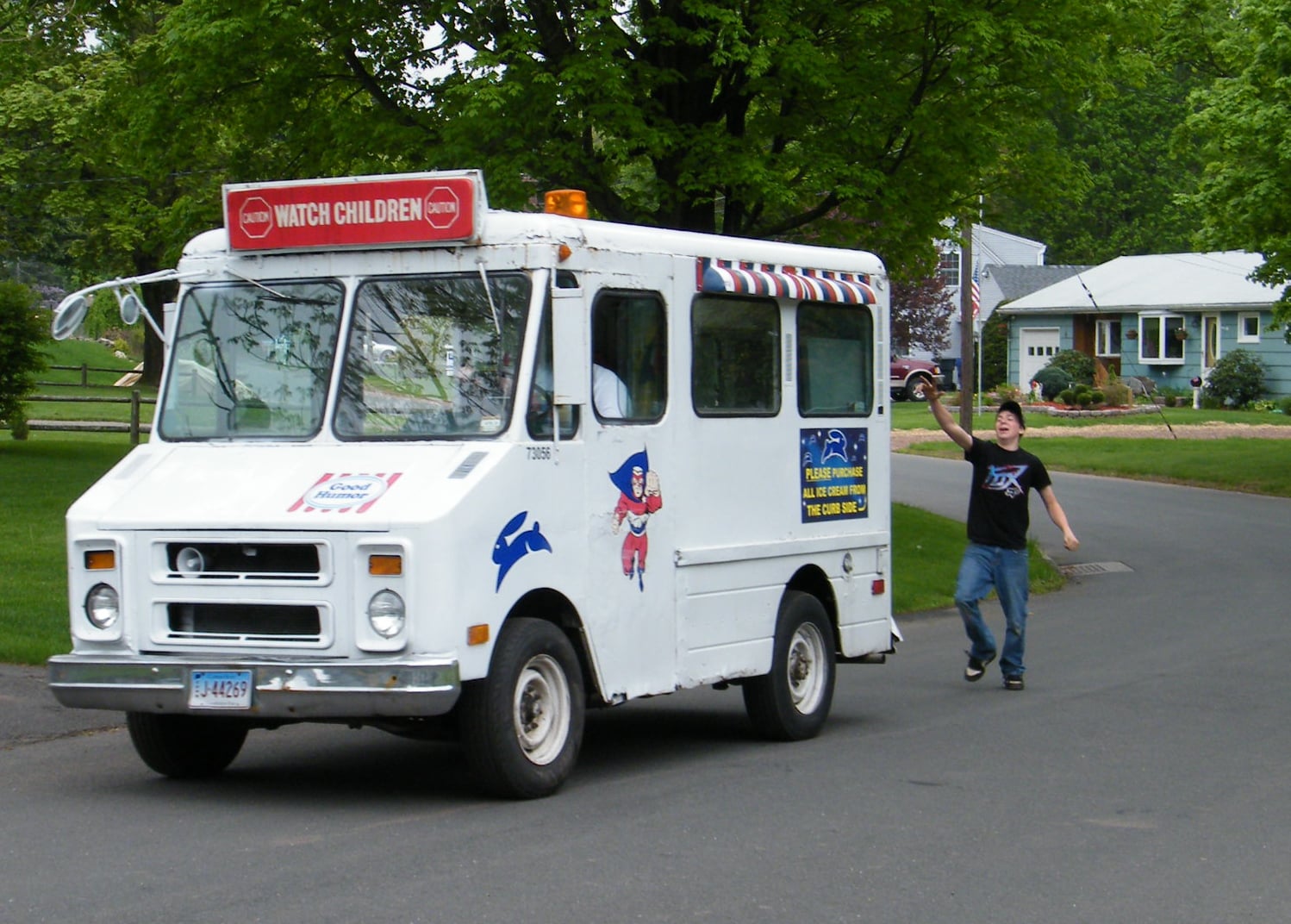 Find an ice cream truck. | 40 Ways to 