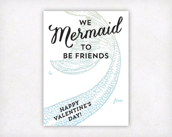The Little Mermaid Valentines