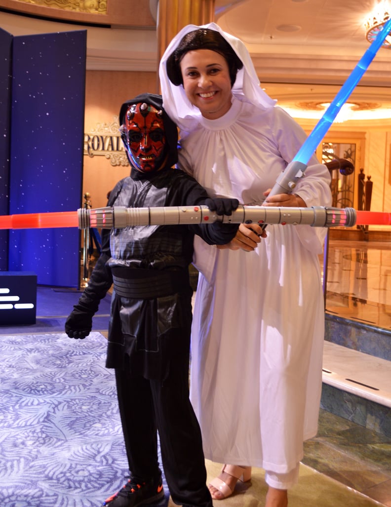 Darth Maul and Princess Leia