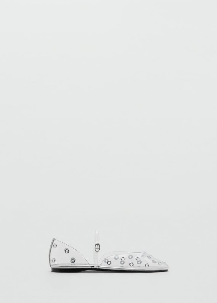 Mango Vinyl Shoes With Eyelets
