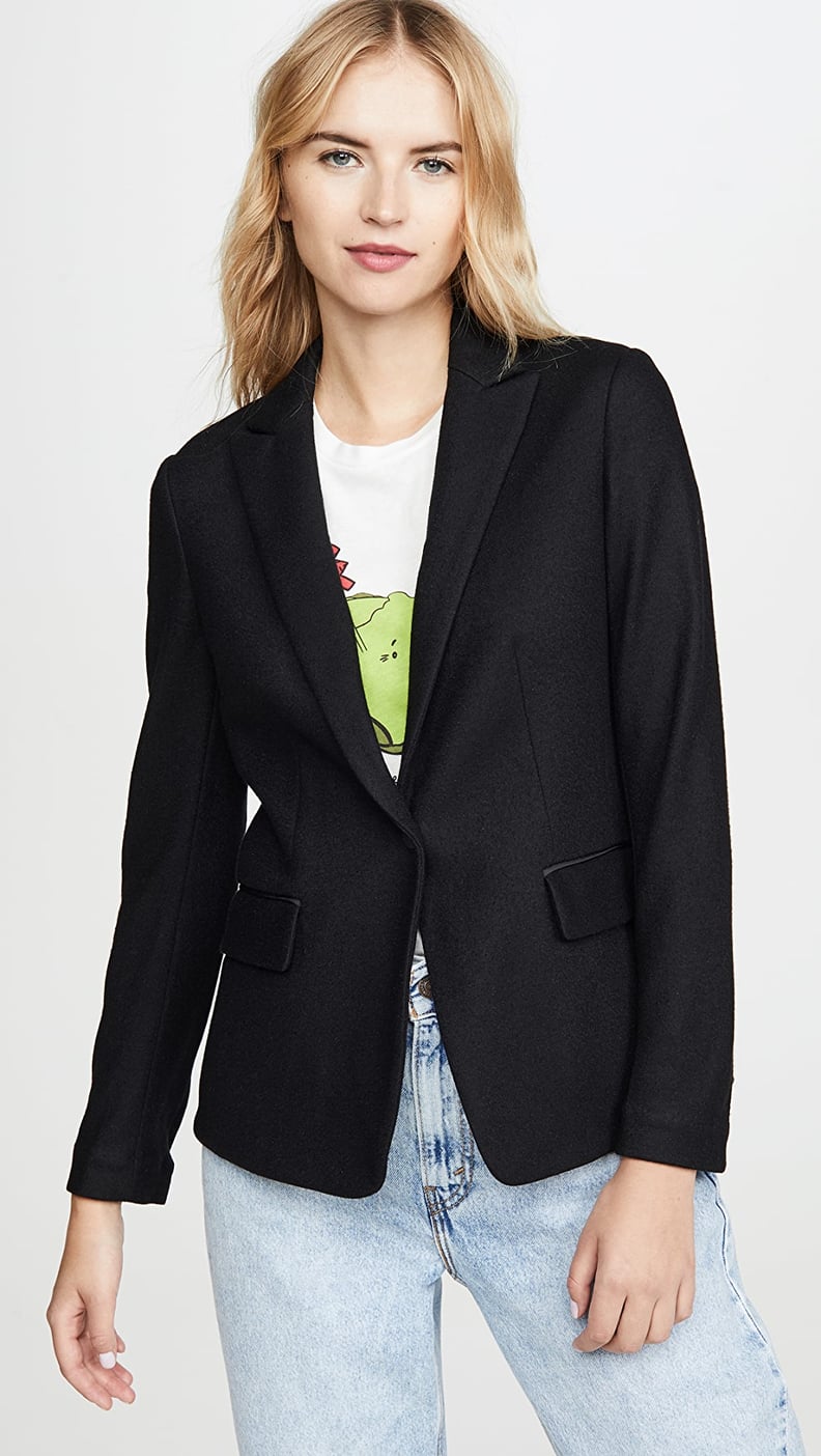 Shop Kamala's Exact Rag & Bone Lexington Blazer in Black