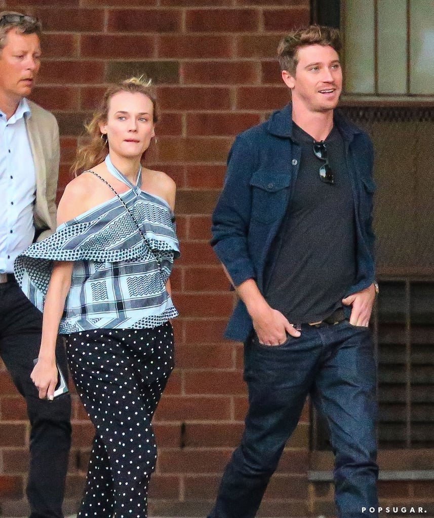 Diane Kruger and Garrett Hedlund Out in NYC September 2016