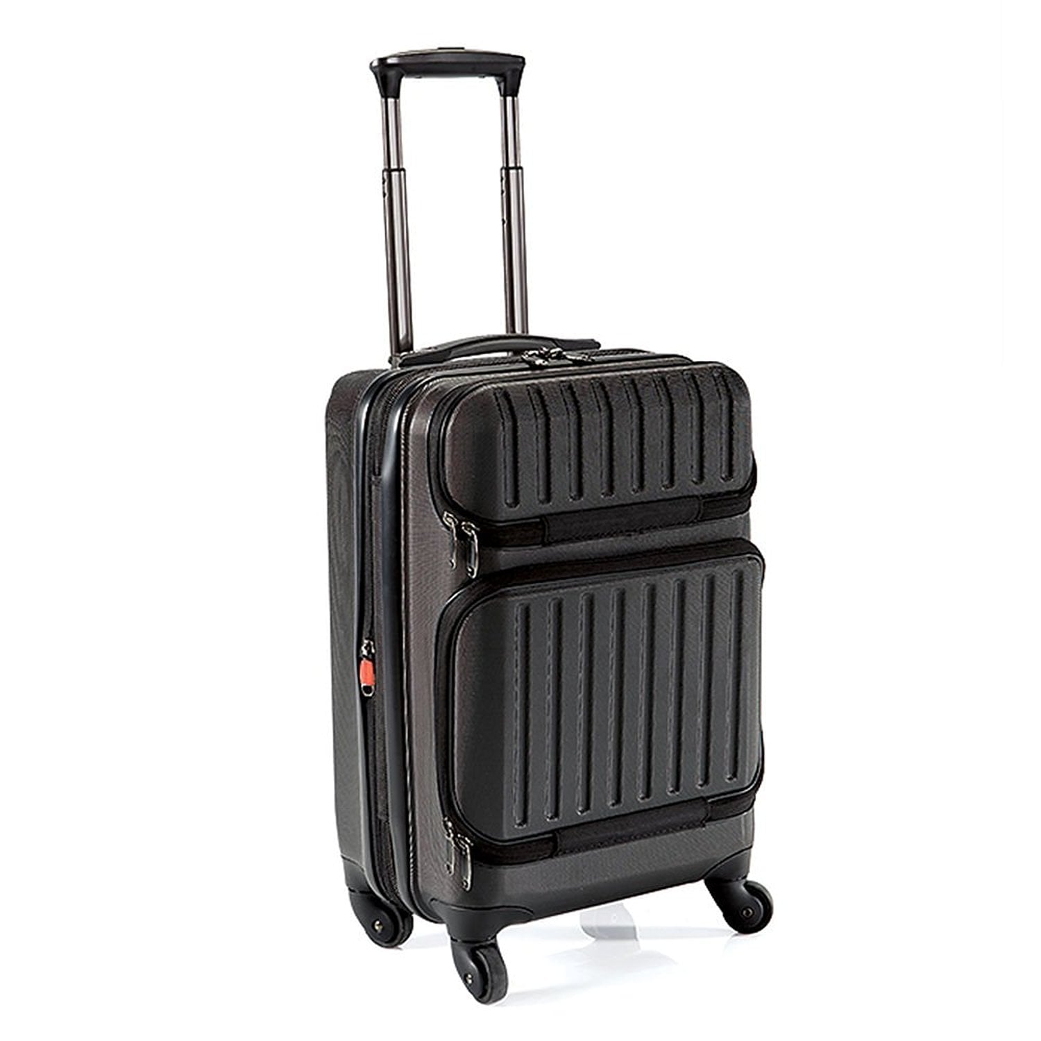 american tourister cruze abs 70 cms black hardsided suitcase