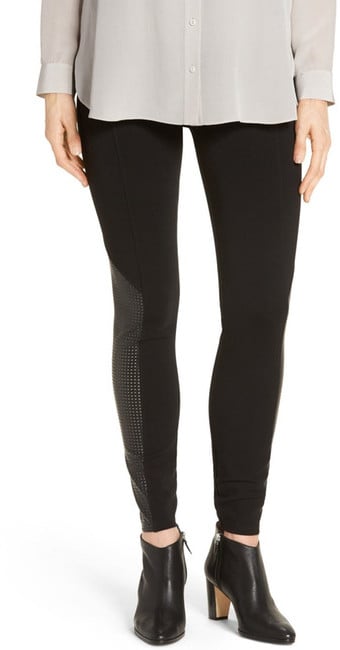 Spanx Perforated Panel Leggings | How 