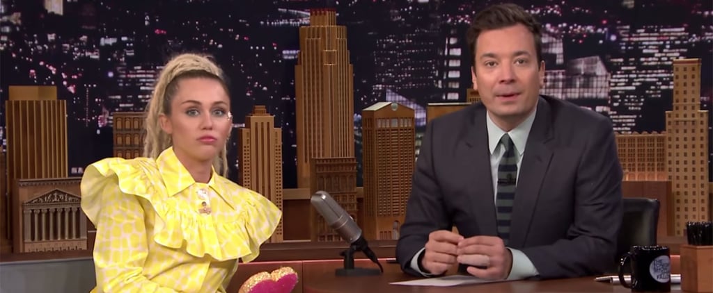 Miley Cyrus on The Tonight Show October 2015