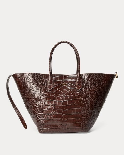 Ralph Lauren x Friends Embossed Large Bellport Tote