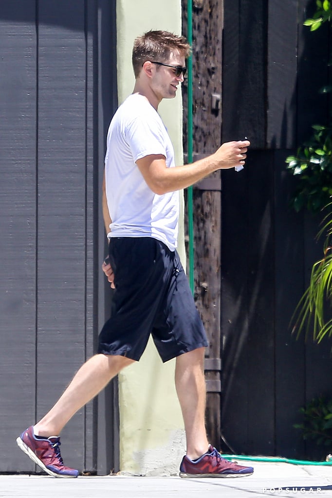Robert Pattinson Goes to the Gym in LA | Pictures