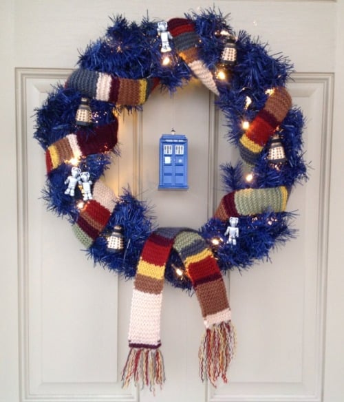 Doctor Who Wreath 8 Geeky Wreaths You Ll Want To Display All