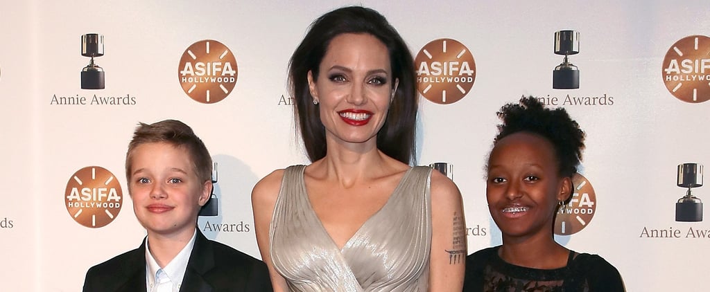 Angelina Jolie and Kids at 2018 Annie Awards Photos
