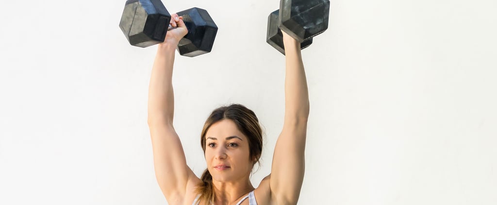 According to a CrossFit Coach, This Dumbbell Workout Is "Quite the Shoulder Smoker"