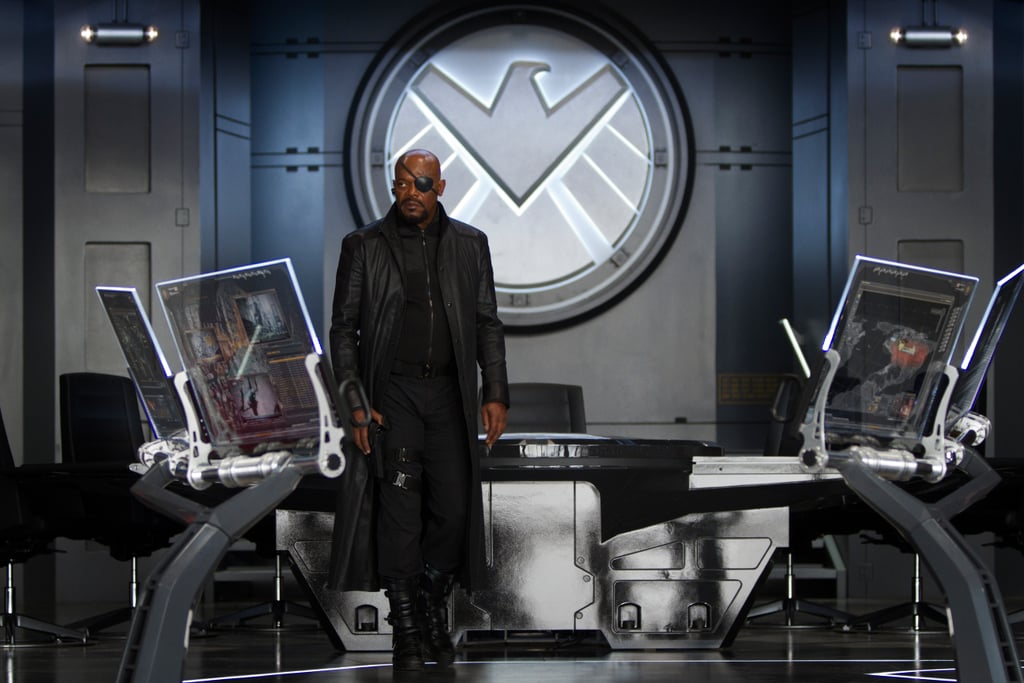 The Avengers gave us Nick Fury in full S.H.I.E.L.D. director mode.