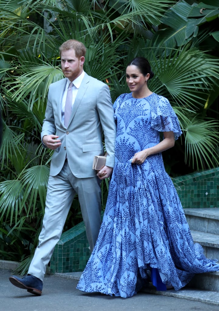 Prince Harry and Meghan Markle Meeting the King of Morocco