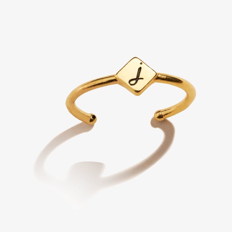 Alex and Anni Initial J Ring