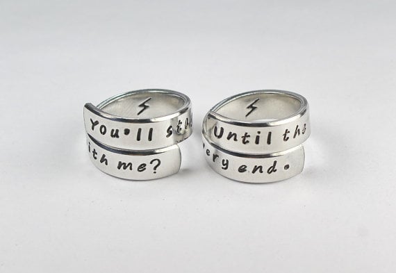 "Stay With Me?" Matching Rings