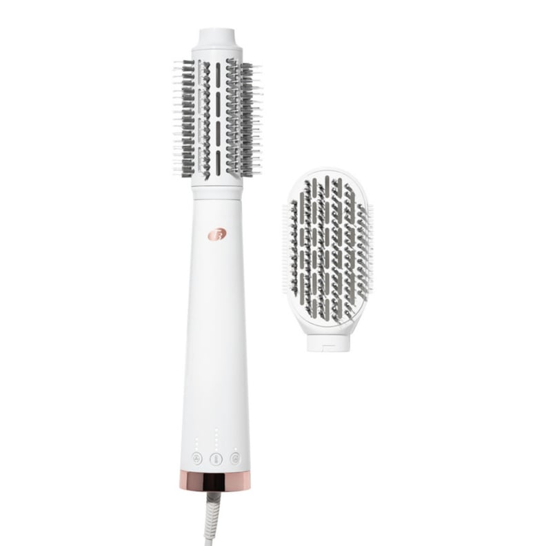 For a Salon Blowout at Home: T3 AireBrush Duo Blow Dry Brush
