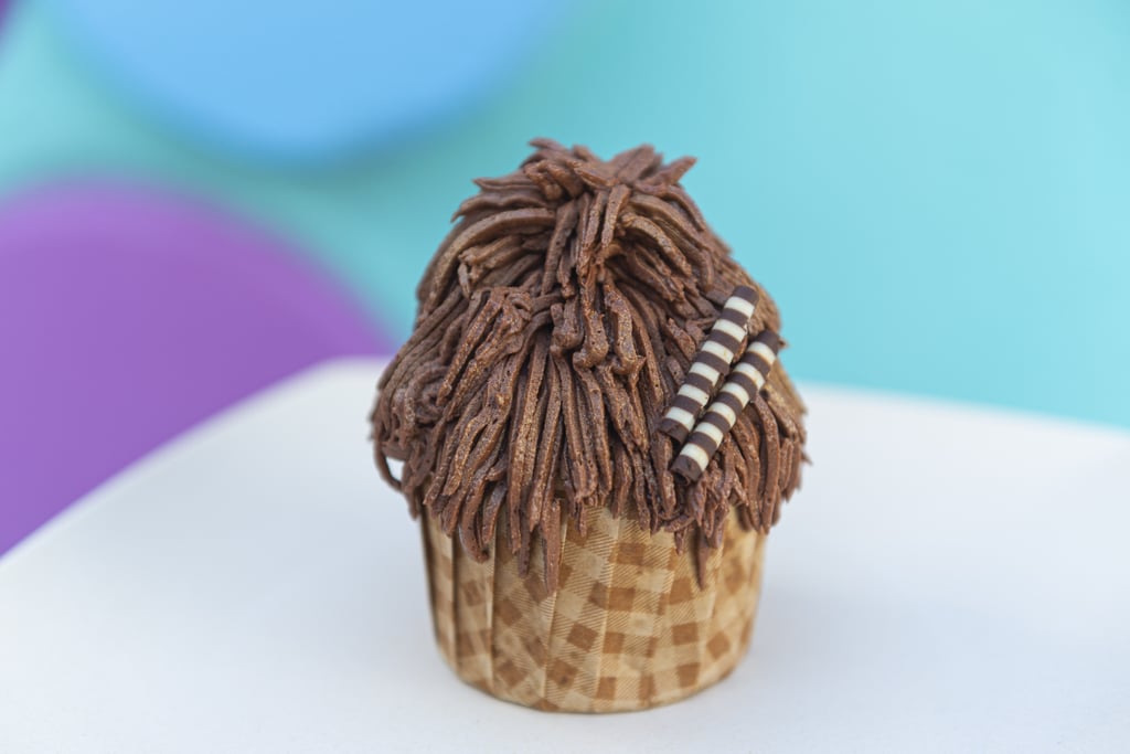 Chewbacca Chocolate-Hazelnut Cupcake