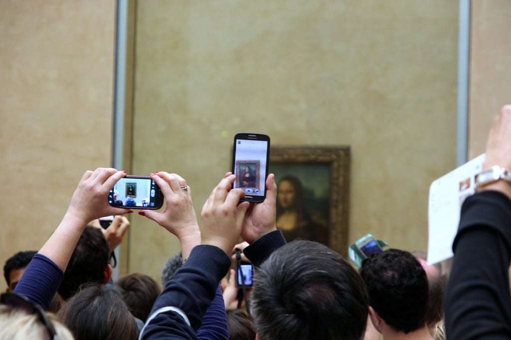 You Could Actually See the "Mona Lisa" Without Phones Flashing in Front of You