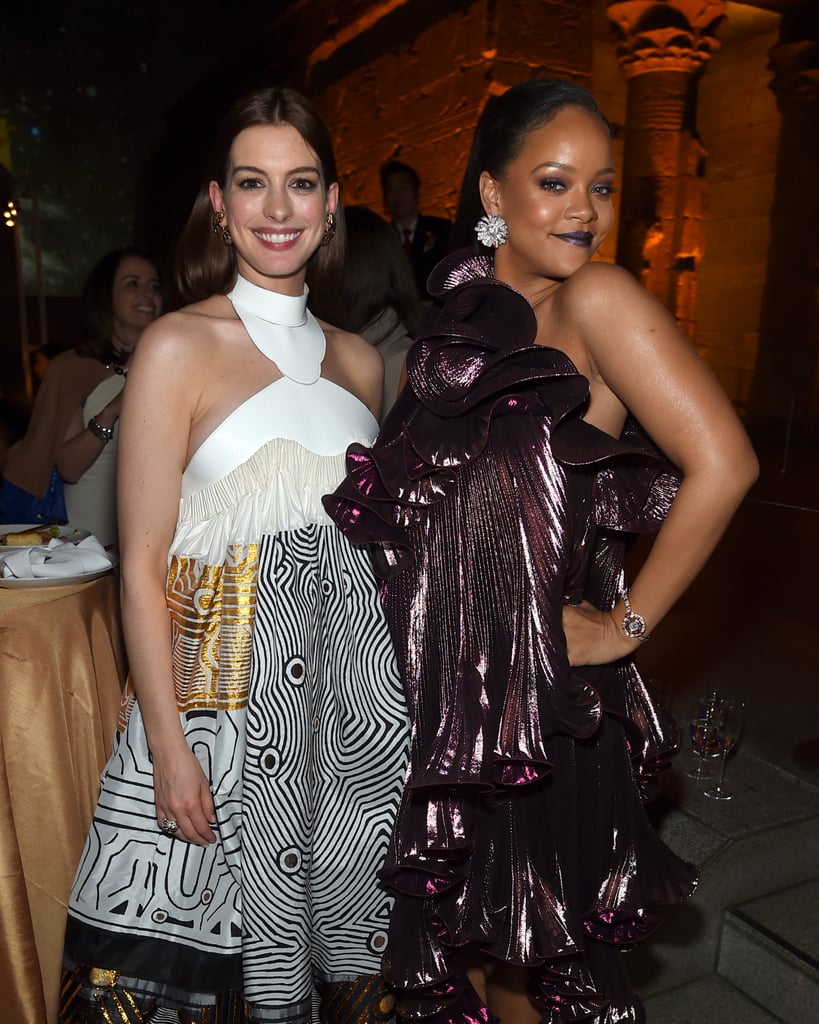 Pictured: Anne Hathaway and Rihanna