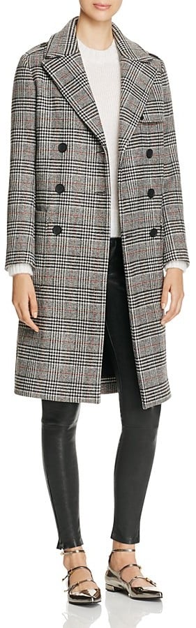 maje plaid jacket