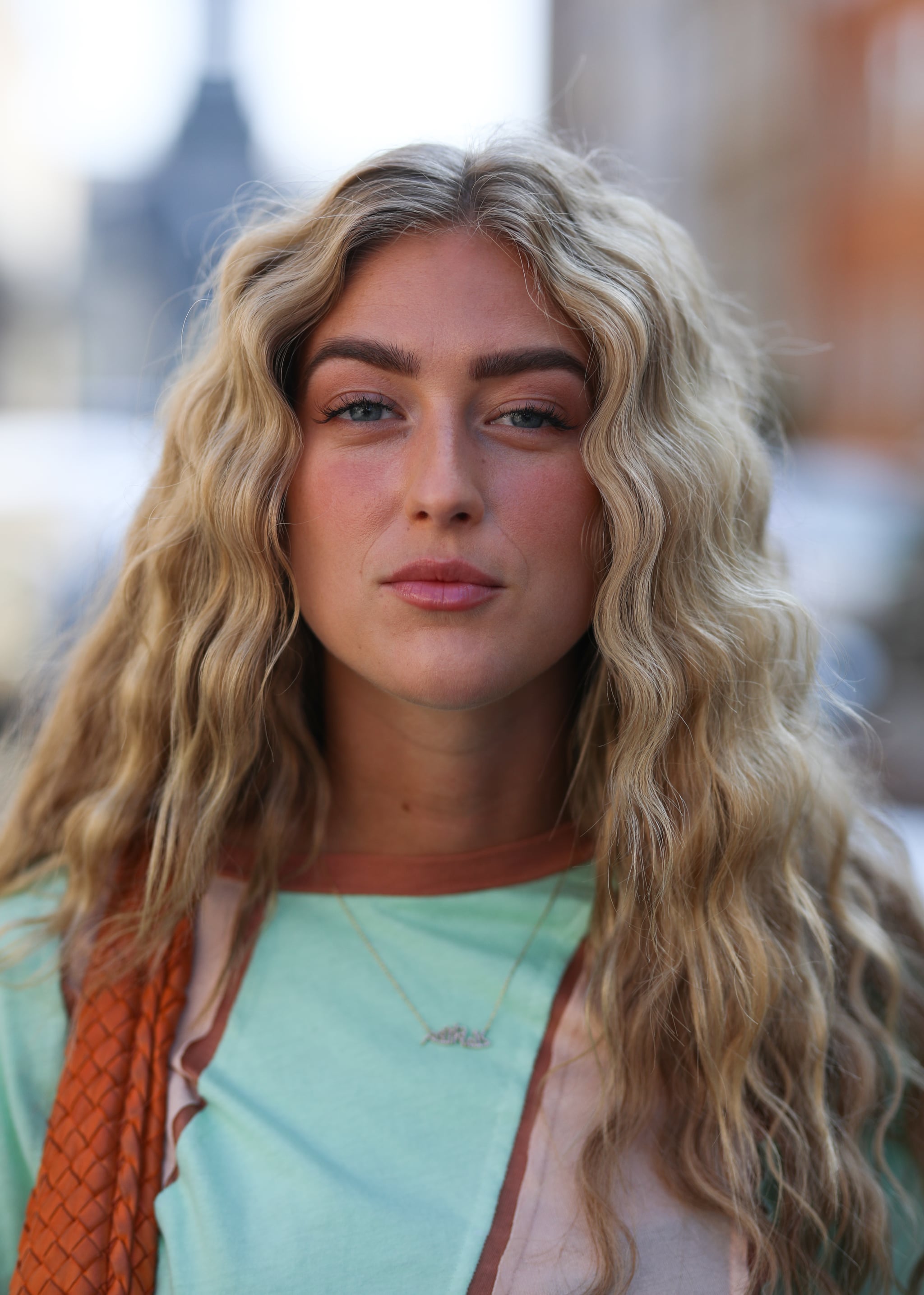 COPENHAGEN, DENMARK - AUGUST 07: Emili Sindlev wearing on August 07, 2019 in Copenhagen, Denmark. (Photo by Jeremy Moeller/Getty Images)